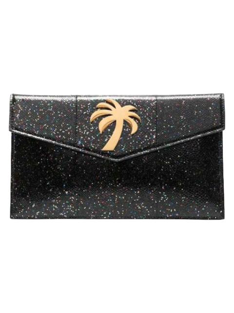 Palm Angels Palm Beach Night Out Clutch Bag "Glitter" PWNM002F22LEA0021076