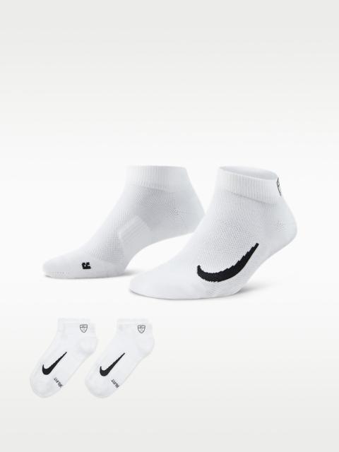 Nike Nike Multiplier Low Golf Quarter Socks (2 Pairs)