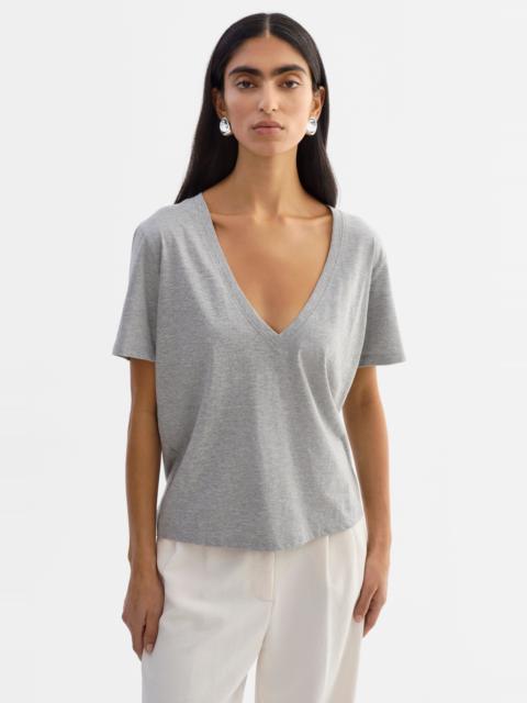 LAMARQUE CECILIA | Deep V-neck Tee