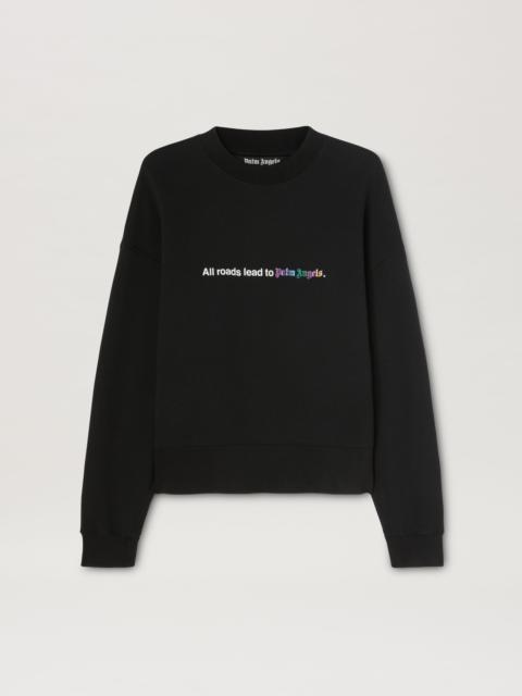 Palm Angels All Roads Crewneck