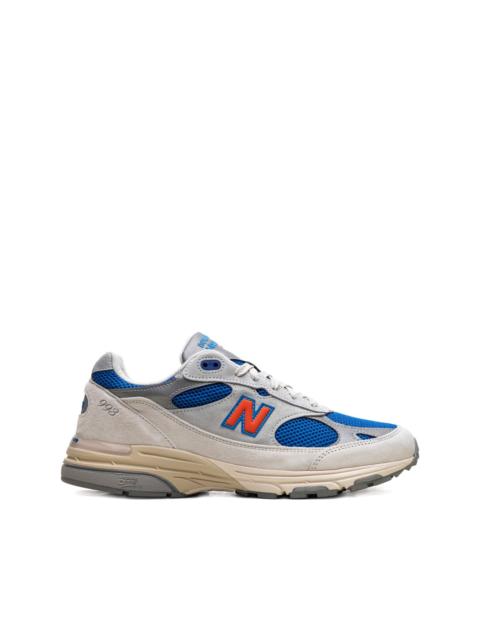 New Balance x Kith 993 "Knicks Pack "Home"" lace-up sneakers