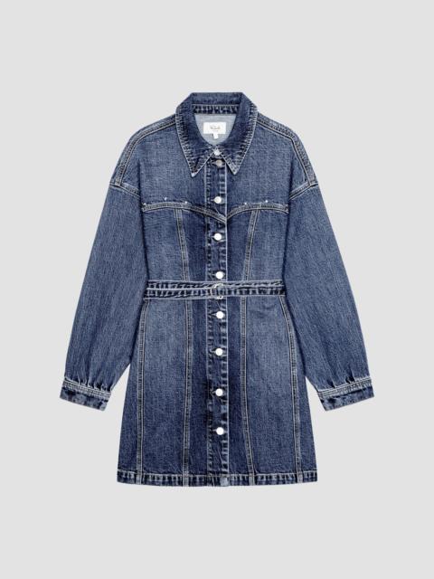 Rails Women's Montant Denim Mini Shirtdress - Blue Bonnet