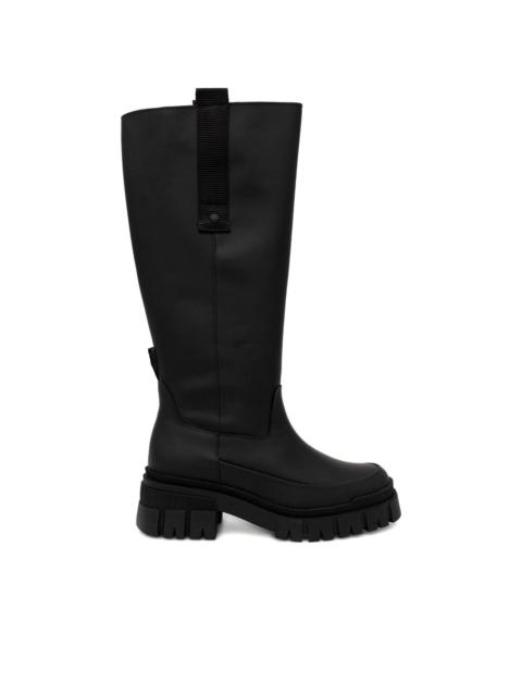 Barbour leather boots