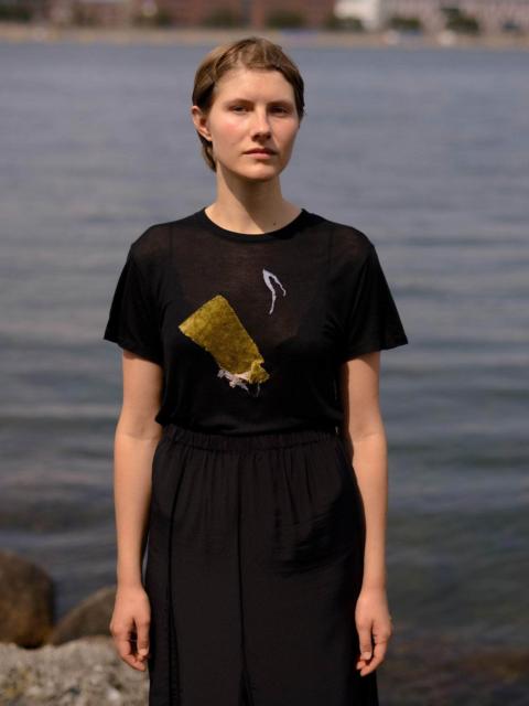 BASERANGE Repair - Tee Shirt No.126 - Deadstock Lyocell