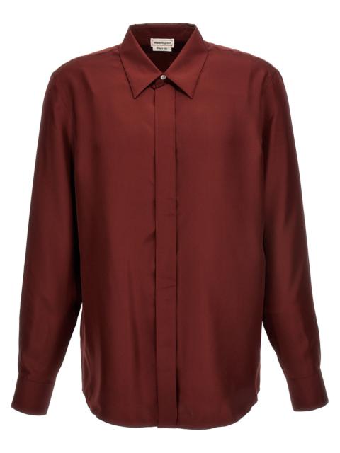 Silk Shirt Shirt, Blouse Bordeaux