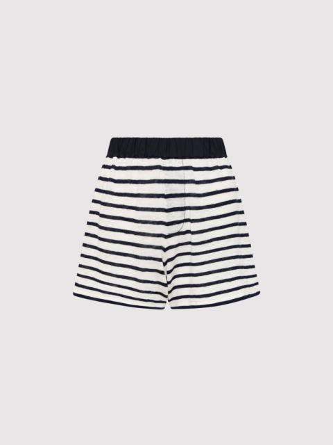 Copain Knit Shorts - Brenton Stripe