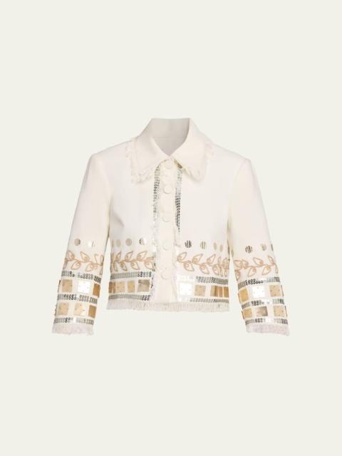 Cinq à Sept Nadia Embellished Jacket