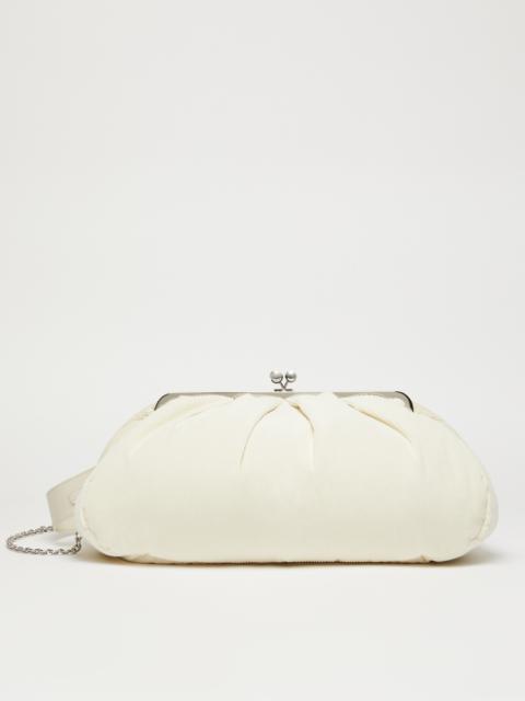 WEEKEND Max Mara RICARD Large velvet Pasticcino Bag