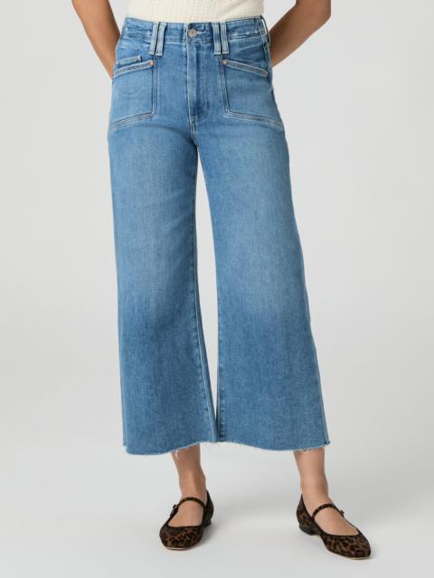 PAIGE Anessa Petite Wide Leg Jean