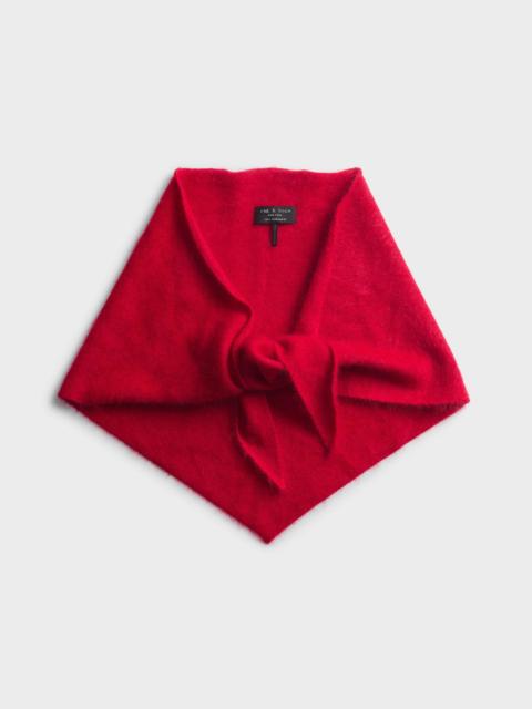rag & bone Jada Brushed Cashmere Bandana Scarf
