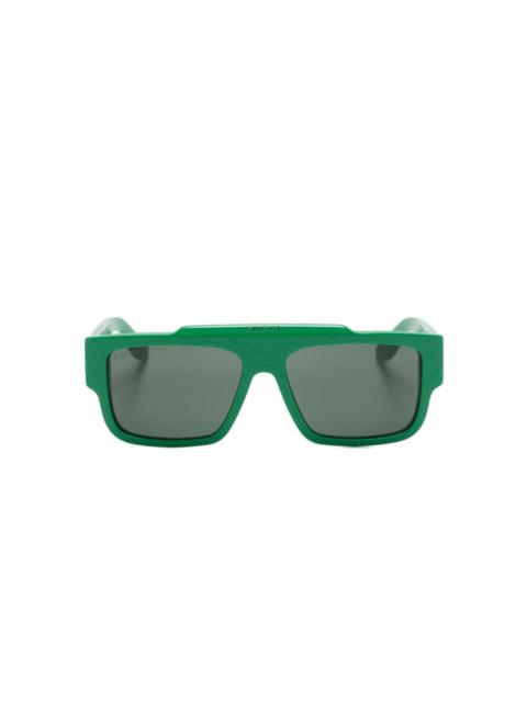 GG rectangle-frame sunglasses