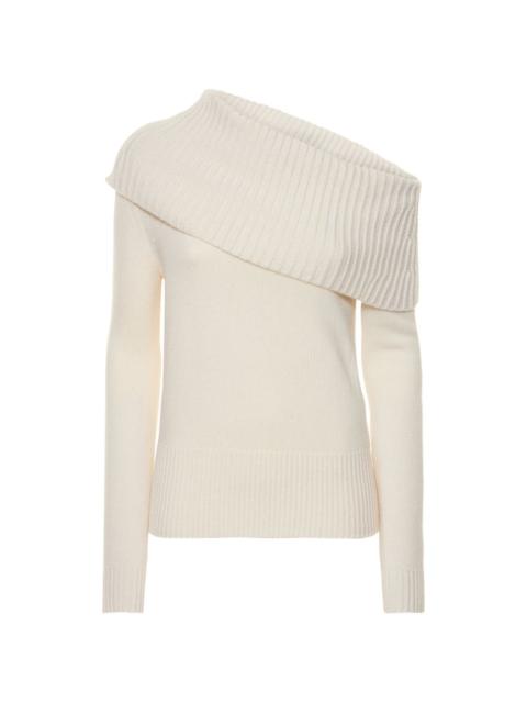 MICHAEL KORS asymmetric-collar sweater