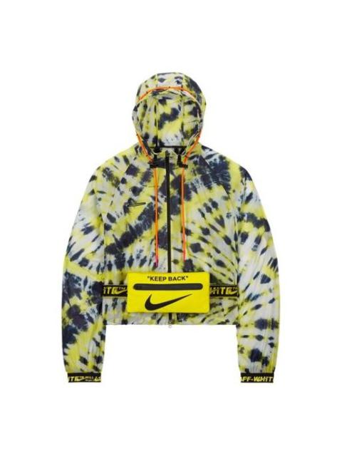 (WMNS) Nike Lab Tie-Dye Jacket 'Volt Orange' CK4805-702