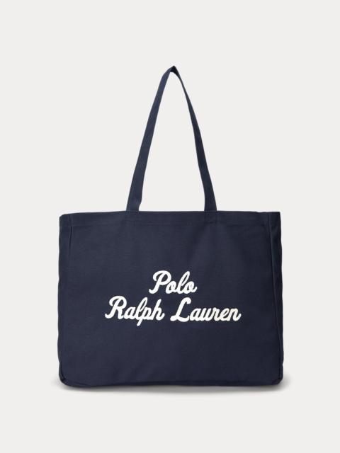 Polo Ralph Lauren Embroidered Canvas Tote