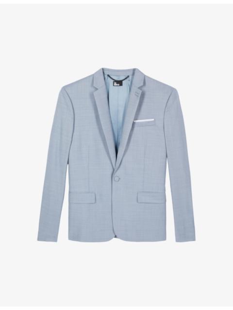 The Kooples Single-breasted notch-lapel wool blazer