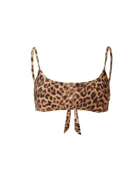 MELISSA ODABASH CASSIS CHEETAH BIKINI TOP