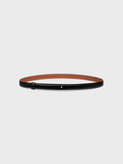 CELINE Reversible Strap 18MM IN TAURILLON AND NATURAL CALFSKIN