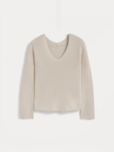 EVERLANE THE SLOUCHY V-NECK IN EVERYDAY COTTON
