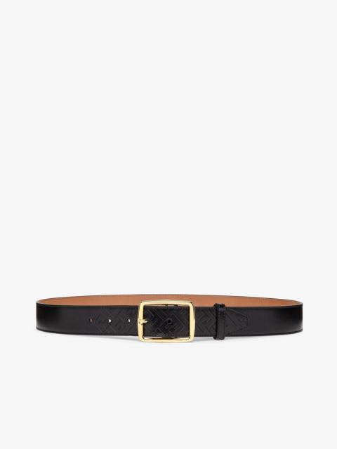 FENDI Black leather belt