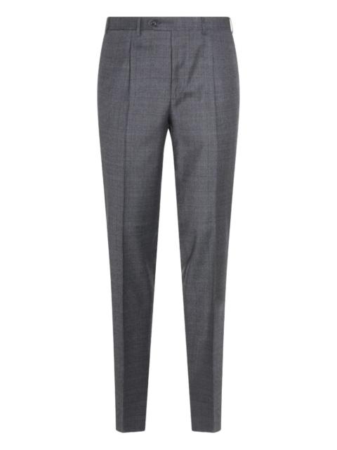 Canali pleated trousers