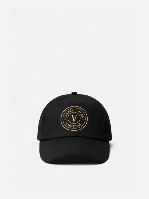 VERSACE JEANS COUTURE V-Emblem Baseball Cap