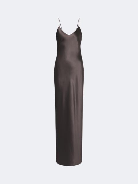 NILI LOTAN Cami silk satin slip dress