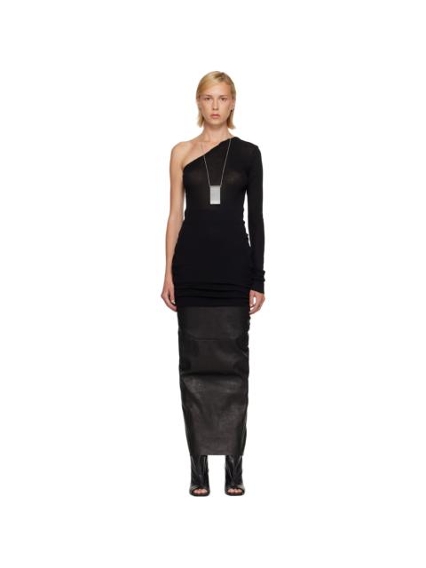 Rick Owens Black Tower Ziggy Minidress
