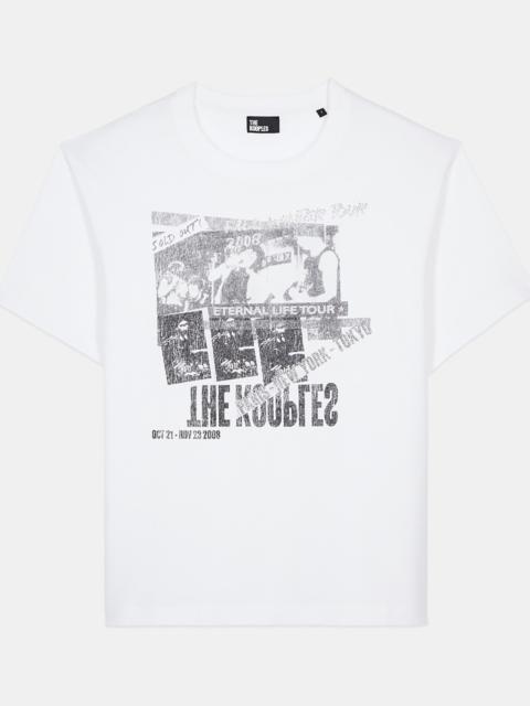 The Kooples WHITE ETERNAL LIFE TOUR SERIGRAPHY T-SHIRT
