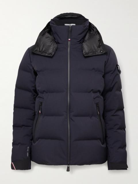 Moncler Grenoble Montgetech Logo-Appliquéd Quilted Stretch-Nylon Hooded Down Ski Jacket