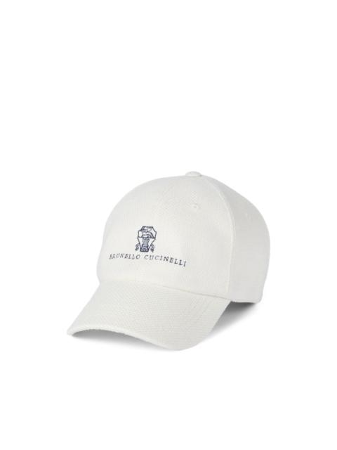 Brunello Cucinelli embroidered-logo baseball cap