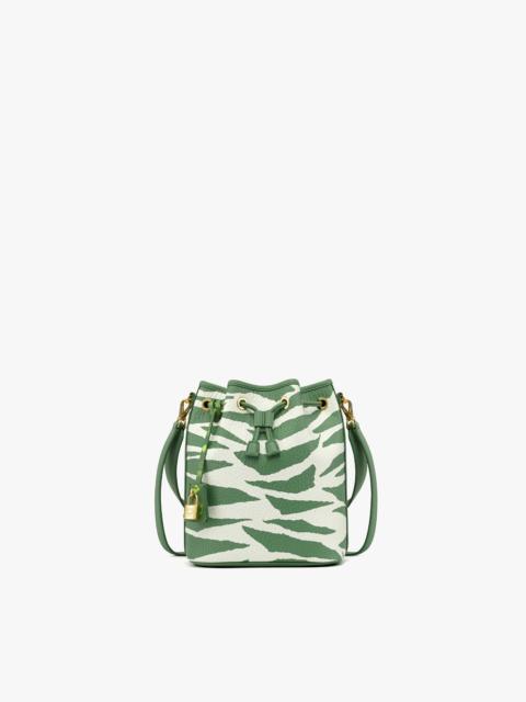 MCM Dessau Drawstring in Meta Safari Canvas