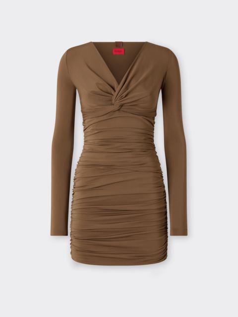 Ferrari Mini dress in viscose crepe jersey