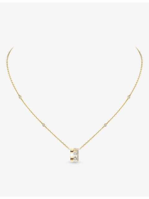 MESSIKA Move Romane 18ct yellow-gold and diamond necklace