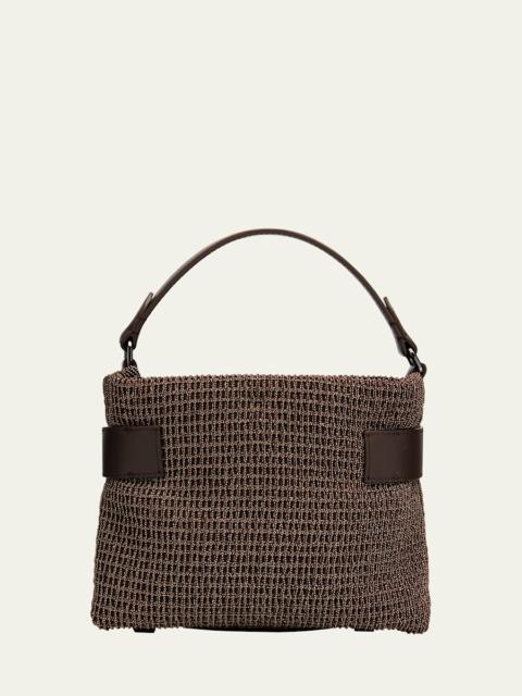 Brunello Cucinelli Essence 3D Monili Top Handle Bag