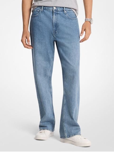 MICHAEL KORS Arden Relaxed-Fit Stretch Denim Jeans