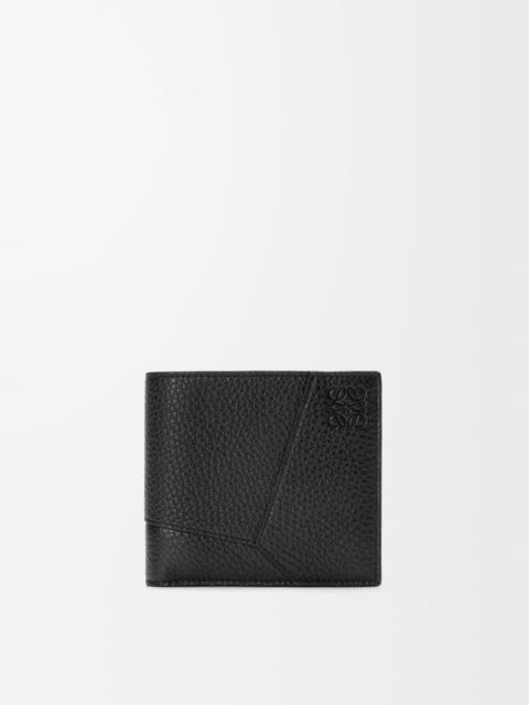 Loewe Puzzle bifold coin wallet in supple grained calfskin
