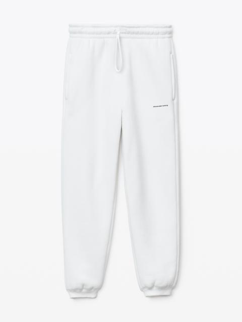 Alexander Wang SWEATPANT IN DENSE FLEECE