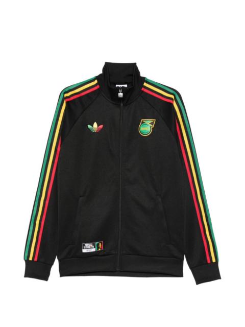 adidas x Jamaica x Bob Marley Originals striped zipped jacket
