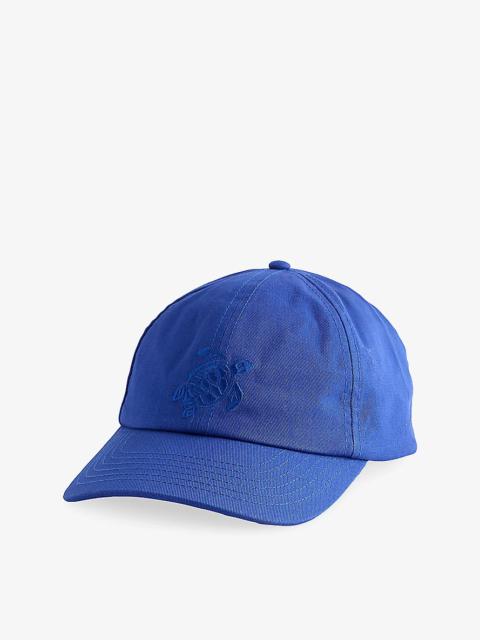 Vilebrequin Turtle-Embroidered Cotton-Twill Baseball Cap