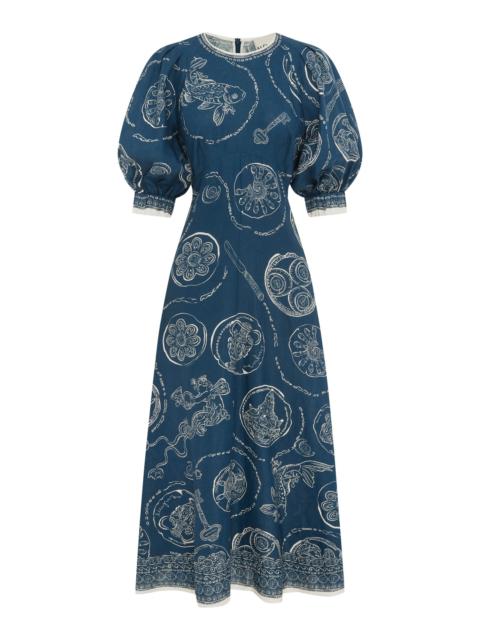 ALÉMAIS Lucky Midi Dress