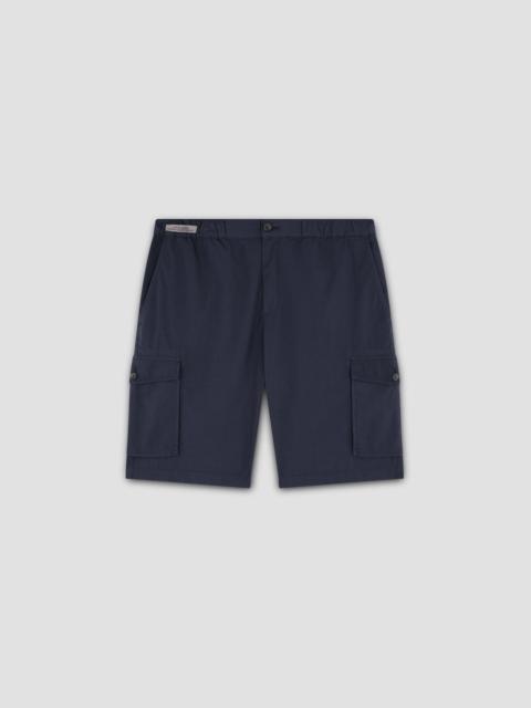 Paul & Shark CARGO BERMUDA IN ULTRALIGHT POPLIN COTTON
