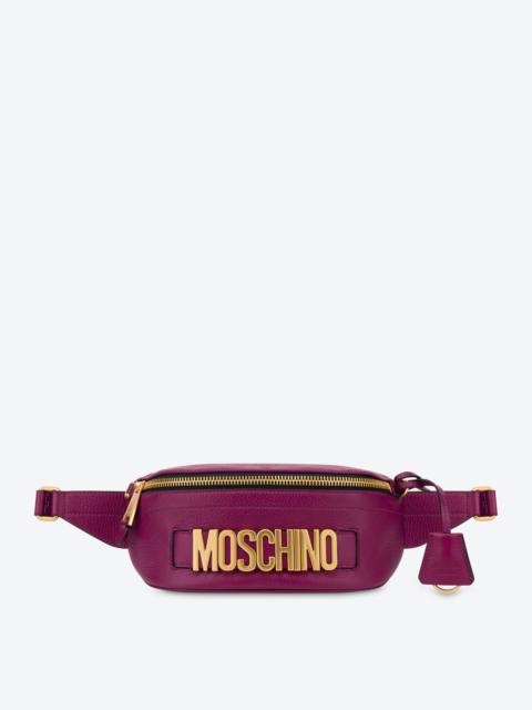 Moschino LETTERING LOGO BELT BAG