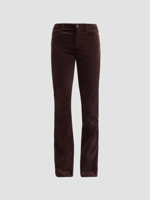L'AGENCE Women's Stevie High-Rise Straight-Leg Jeans - Dark Java