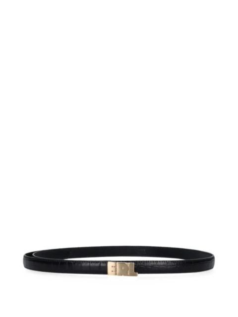ERL Erl Croc-effect Logo-buckle Belt