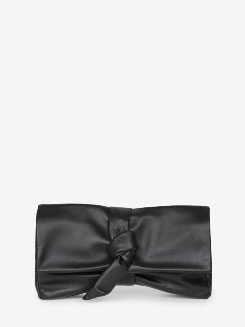 Dries Van Noten LEATHER WRAP BAG