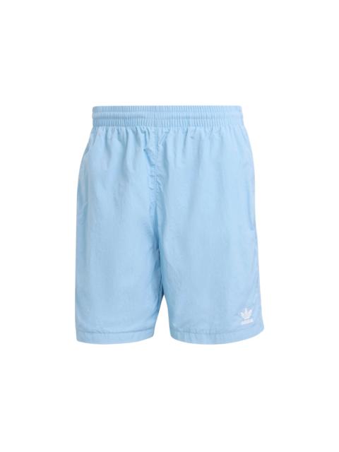 adidas adidas Trefoil Essentials Woven Shorts Ash Blue