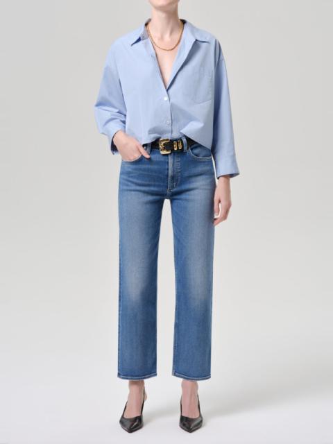 Citizens of Humanity Palma Straight Clean Hem In Cooper