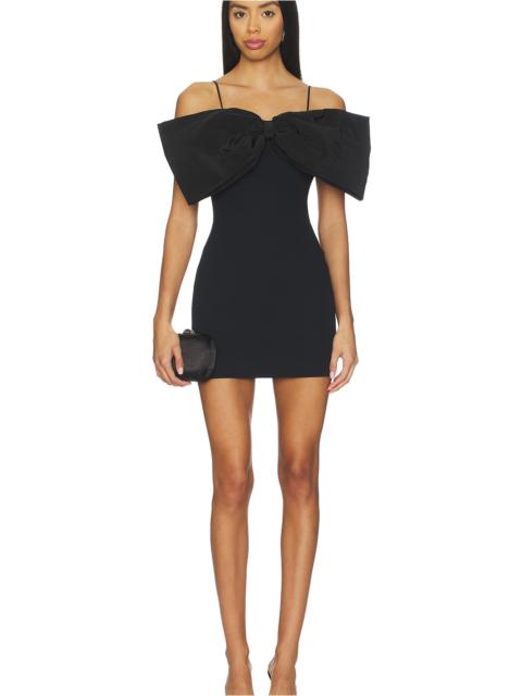 David Koma Oversized Bow Mini Dress