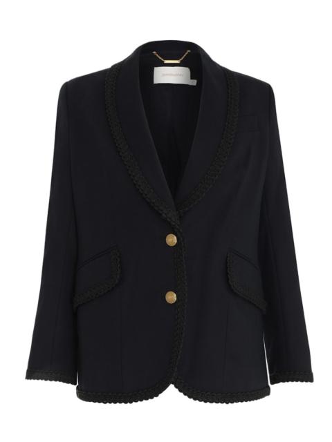 Zimmermann CELESTIAL SHAWL COLLAR BLAZER