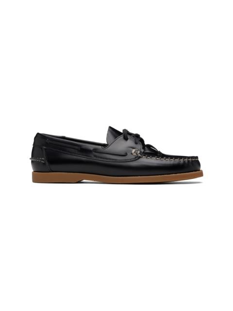 HEREU Black Saler Nautic Loafers